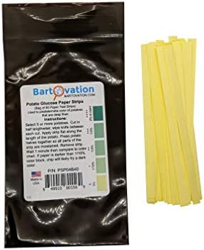Potato Starch Glucose Test Paper [Bag of 50 Paper Strips]