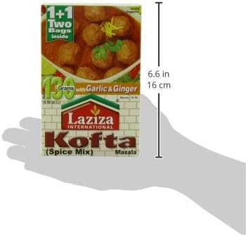 Laziza Kofta Masala, 130-Gram Boxes (Pack of 6)