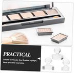 minkissy 3pcs Versatile Cosmetic Tool Kit Eyeshadow Press Stamp Blusher Repair Tool