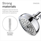 Shower Head Cleaner Tool 30 Pcs - Multifunctional Shower Head Cleaner Brush for Pore Gap - Thin Shower Nozzle Cleaning Brush for Small Hole, Anti-Clogging