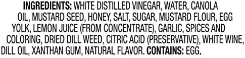 Amazon Brand - Wickedly Prime Mustard, Dill, 11.75 Ounce