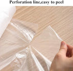 2 Rolls Plastic Produce Bags for Groceries, 30x40cm(12x16in) Durable Clear Food Storage Bags for Bread, Fruits, Vegetables, Shopping Poly Packing Bag, 700 Pcs