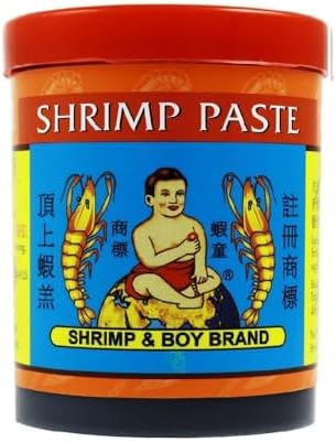 Shrimp & Boy Brand Shrimp Paste, 1 Bottle, 230g [Air Flown from Malaysia, Penang Directly]