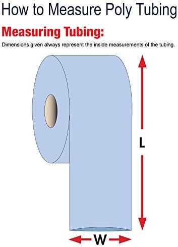 Aviditi Poly Tubing Roll, 1075' X 6", 4 mil Thick, Clear (PT0604)