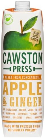 CAWSTON PRESS Apple Ginger Juice, 1 LT