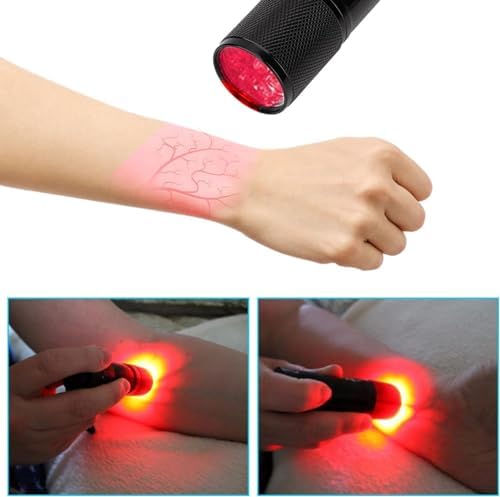 Vein Finder is Used to Display View and Locate The Blood Vessels, Handy Efficiency Vein Locator On Various Skin, Handheld Vein Illumination Detector