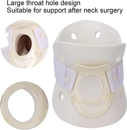 TIST Neck Traction Device, Professional Household Neck Traction Device Adjustable Neck Collar Neck Brace Bandage, Neck Brace Shoulder Pain Cervical Spine Traction Neck Pillow(L) (S)(Large)