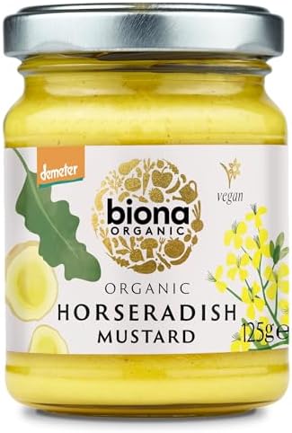 Biona Organic - Horseradish Mustard - 125g