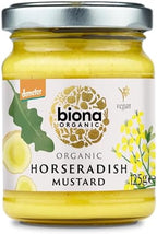 Biona Organic - Horseradish Mustard - 125g