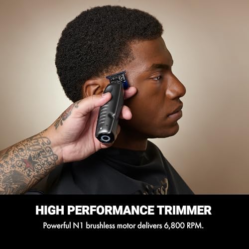 BaBylissPRO FXONE LO-PROFX Professional Cordless Trimmers for Men with Interchangeable Battery