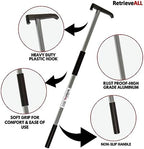 36-Inch Heavy Duty Retrieval Pole | No Rust Cargo Tool | Multi-Use Cargo Retriever | No Rust Reaching Aid, Durable Lightweight Versatile Grabber