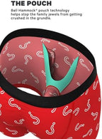 Shinesty Ball Hammock Boxer Brief - Pouch Underwear For Men with Fly