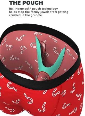 Shinesty Ball Hammock Boxer Brief - Pouch Underwear For Men with Fly