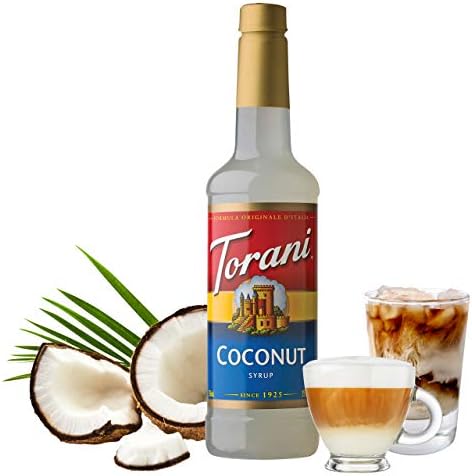 Torani Syrup, Coconut, 25.4 Ounces (Pack of 4)