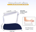 Ultrassist Arm Sling for Shoulder, Elbow, Wrist Injuries, Arm Sling Suitable for Adults with Lightweight and Breathable - Large Size