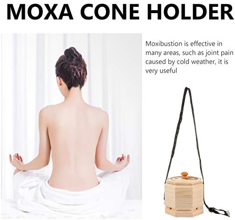 Moxibustion Box Household Navel Belly Waist Warm Herb Wormwood Box Meridian Pain Relief Moxa Burner Moxa Heat Pack,moxibustion Sticks for Women Men