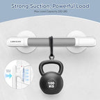 Grab Bars for Bathtubs and Showers with Indicator, Suction Cup Shower Handle, Surface Safety Grip, Strip Locking Latches Removable Bathroom Support, Easy Install Tool-Free Design (1-PCS)