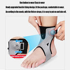 HUANGJUN Foot Drop Brace ?Stability Orthosis, Foot Up Ankle Foot Orthosis Support with Inflatable Airbag for Hemiplegia Stroke Shoes Walking Foot Stabilizer,A/Left,L