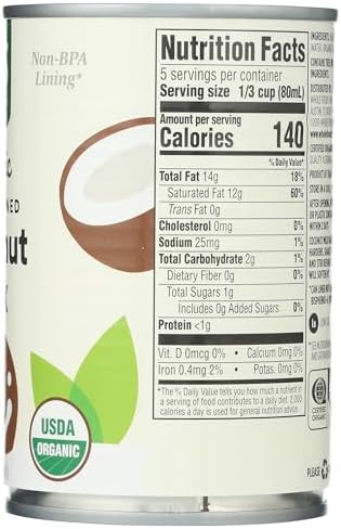 365 by Whole Foods Market, Organic Coconut Milk, 13.5 Fl Oz