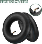 2.80/2.50-4 Inner Tube 2.80-4 2.50-4 Replacement Tire Tubes with Bent Valve Stem for Wheelbarrows, Scooters, Hand Trucks, Lawn Mowers, Dollies - 2 Pack