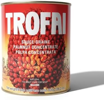 TROFAI Palm nut soup |28.2 oz|Palm nut concentrate|Moambe| - with Nireds Foods Banga spice|2oz|