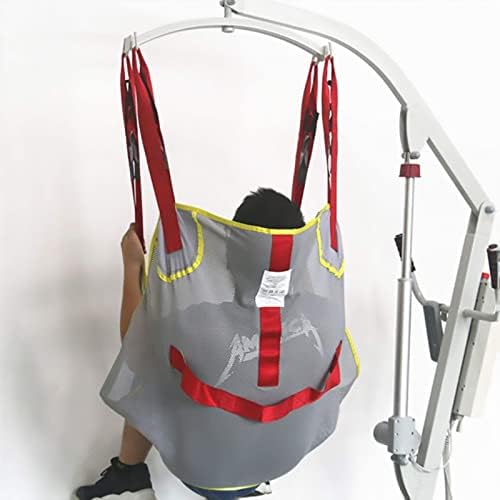 Toileting Sling, mesh Full Body Harness with Opening for Comfy Toilet Lift for bariatric Nursing Elderly Disabled