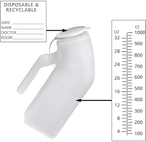 Carex Carex Urinal Male, 1 each (Pack of 2)