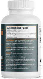 Bronson Potassium Citrate 99mg Essential Mineral Non-GMO, 200 Vegetarian Tablets