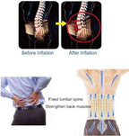 Back Decompression Belt Inflatable Lumbar Support for Lower Back Pain Relief - One Size for 29-49 Waist