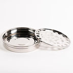 Broadman Church Supplies RemembranceWare Communion Tray & Disk, Silver, Holds 40 Cups