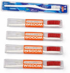 Smokers Extra Hard Toothbrush Pack of 4 with Dental Floss & one rokana Hard Brush Durable Tooth Brush