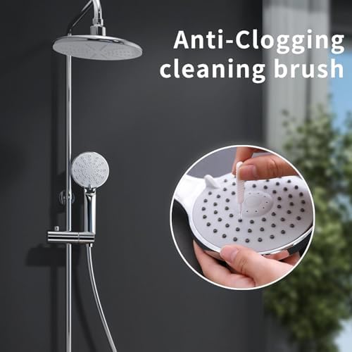 20 PCS Shower Head Cleaning Brush for Small Hole,Showerhead Cleaning Brushes Picks，Multifunctional Hole Cleaning Brush for Pore Small Nozzle Keyboard