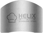 Finger Guard - Stainless Steel Knife Cutting Protector for Single & Double Finger (Silver)