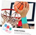 3rolls Joint Protective Bandages Sponge Sports Tapes Elastic Tapes for Outdoor Athletes Training Wraps Wrist Straps for Football