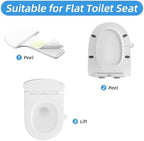 2 Pcs Toilet Seat Lifter, Plastic Toilet Lid Lifter, Avoid Touching the Toilets Lid for Office, Home and Hotel, Easy to Use