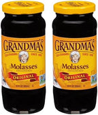 Grandma's Original Unsulphured Molasses, 12 Ounce pack of 2