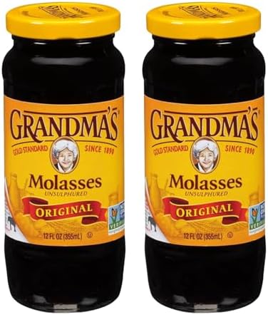 Grandma's Original Unsulphured Molasses, 12 Ounce pack of 2
