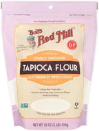 Bob's Red Mill Tapioca Flour, 16oz (Pack of 4) - Non GMO, Vegan, Paleo Friendly, Kosher
