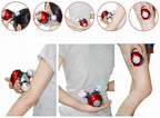 Mini Massager - Portable Compact Massage Tool for Neck Back Shoulder Leg, Rechargeable & Adjustable Vibration for Home Office Travel Use