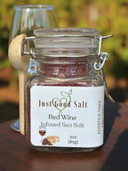 Fresh Herb Infused Sea Salt (3oz, Red Wine)