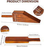 Mattress Lifter Tool for Changing Sheets, Acacia Wood Mattress Lifter Tool Mattress Lifters for Seniors Mattress Elevator Mattress Lifter Wedge, Ergonomic Bed Making Tool for Easy Sheet Tucking