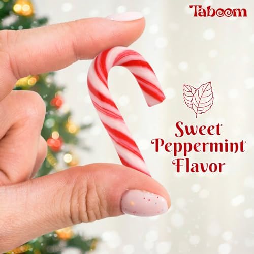 Bulk Mini Candy Cane Individually Wrapped 495 Pack - Small Peppermint Candy Canes Red & White Christmas Candy For Holiday Gifts, Stocking Fillers, Party Favors & Decorations