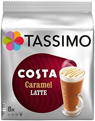 Tassimo Tassimo Costa Caramel Latte X Pack Of 2 (16 Servings)