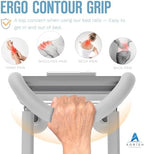 Agrish Bed Rails for Elderly Adults Safety, Bed Rails for Seniors Supports 350lbs with Motion Lights & Storage Pouch, Adjustable Bed Cane with Non-Slip Grip, Stable Bed Assist Rails for Seniors