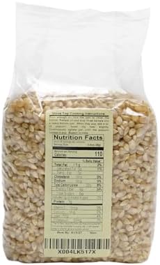 Riehle's Select Popping Corn - Pearl White Old Fashioned Whole Grain Popcorn - 28 Ounce Resealable Bag - Non GMO, Gluten Free, Microwaveable, Stovetop and Air Popper Friendly