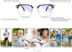 Intelligent Zoom Reading Glasses, Smart Zoom Smart Color Change Glasses, Blue Light Blocking For Women/Men