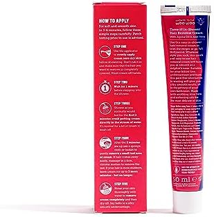 WooWoo Tame It! Natural Intimate Hair Removal Cream - Painless Vegan Hair Remover For Sensitive Skin - Depilatory For Genitals, Bikini, Legs & Bum - Women In-Shower Cream With Aloe Vera - 50ml