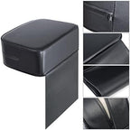 Salon Barber Booster Seat Cushion for Hair Cutting Salon Leather Pads, Boat Booster seat Cushion, Styling Chair Seat Booster, Barber Beauty Salon Spa Equipment Black