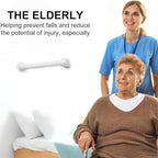 Shower Handles for Elderly Handicap Grab Bar Shower Handrails Bathroom Safety Hand Rail Support for Seniors Toilet Assist 12 Inch