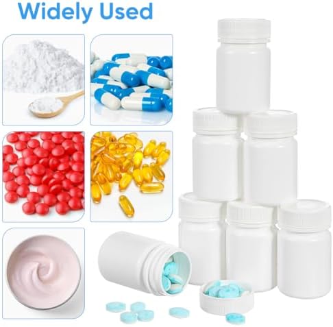 Lurrose Portable Moistproof Pill Case 50Ml Waterproof Pill Organizer Compact Container for Travel and Daily Medication Storage